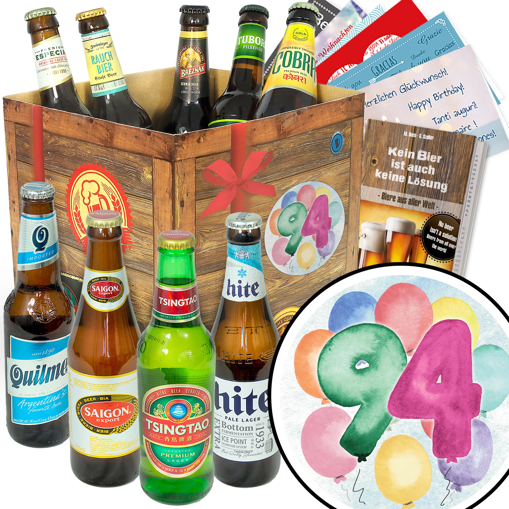 Bier Set | 9x Biere der Welt Geschenkbox