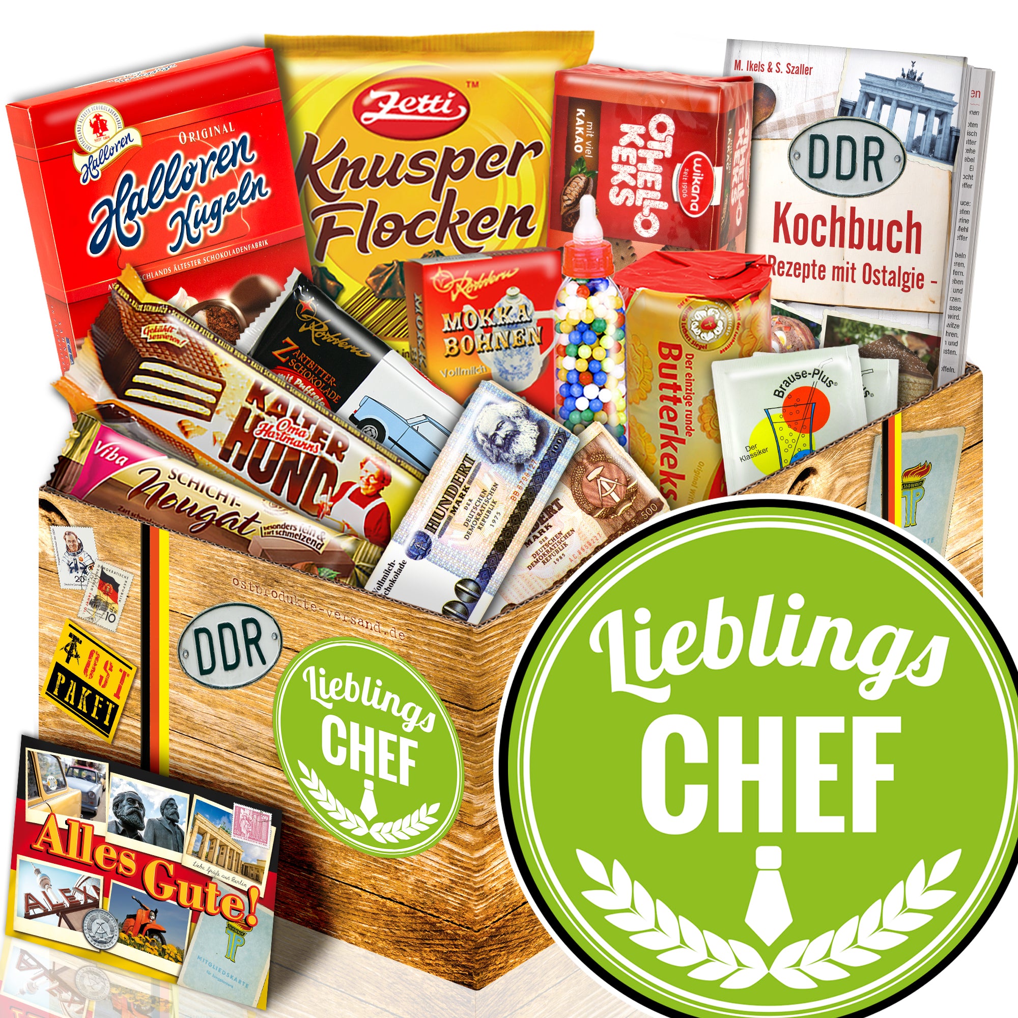Lieblings Chef - Süßigkeiten Set DDR L
