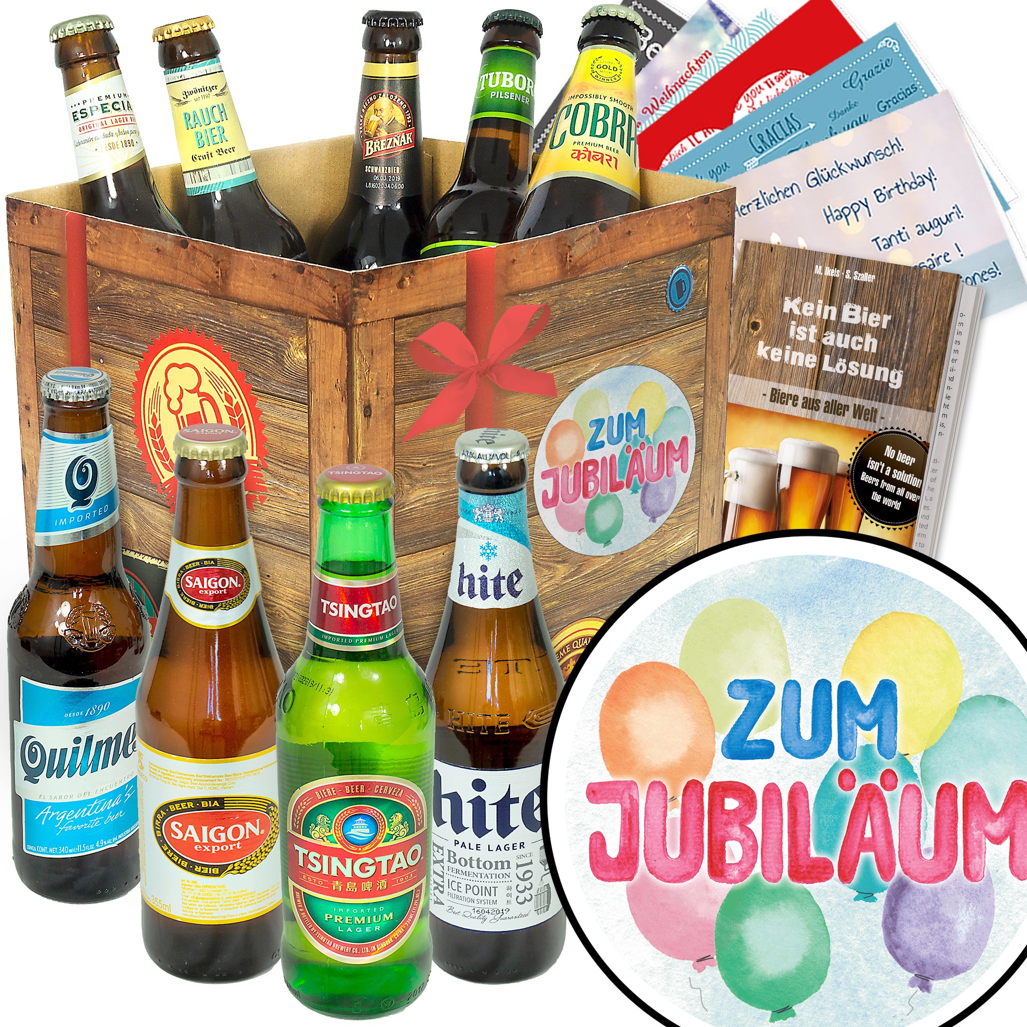 Bier Set | 9x Biere der Welt Geschenkbox