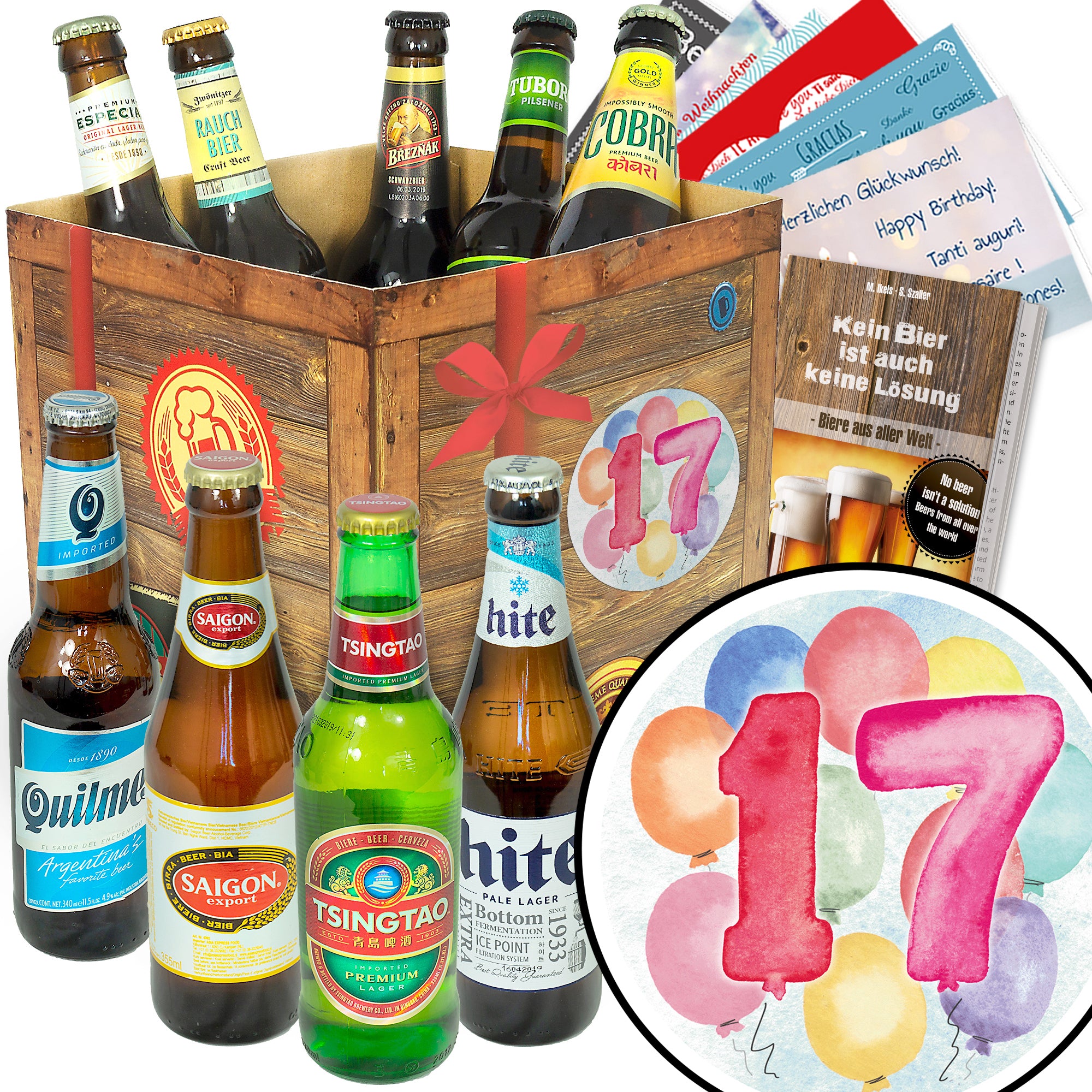 Bier Set | 9x Biere der Welt Geschenkbox