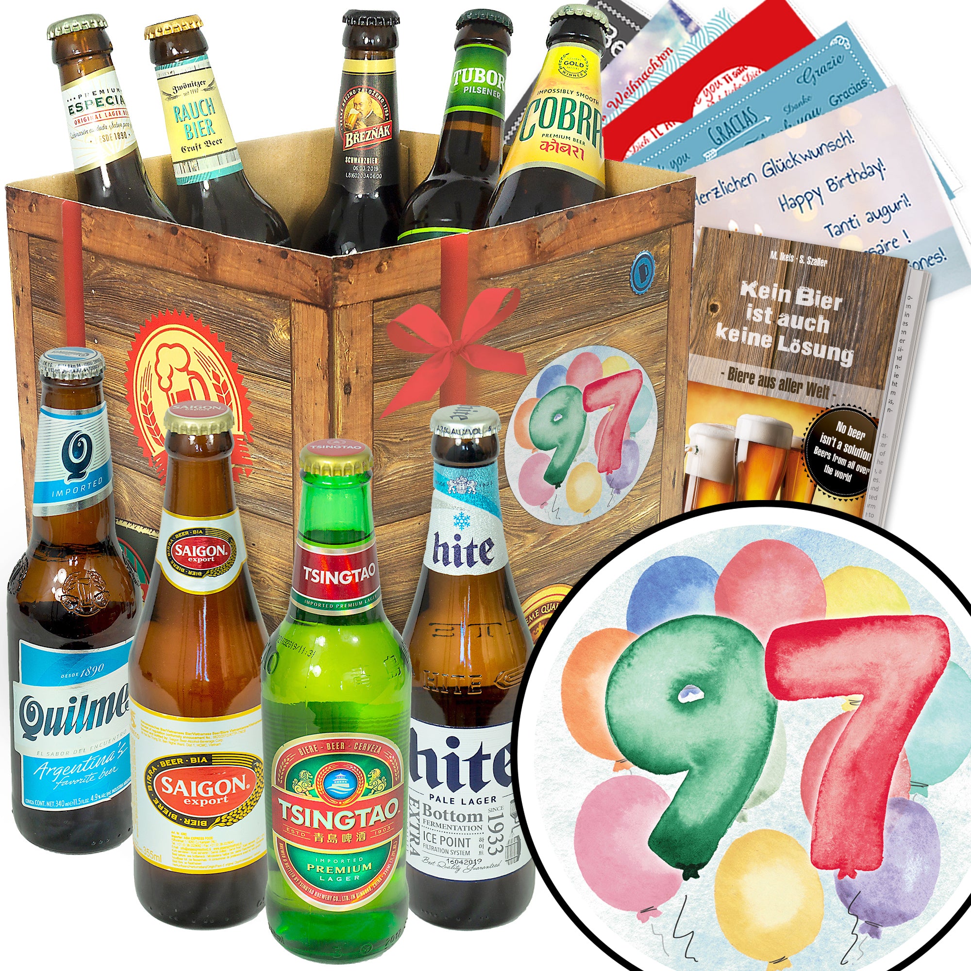 Bier Set | 9x Biere der Welt Geschenkbox