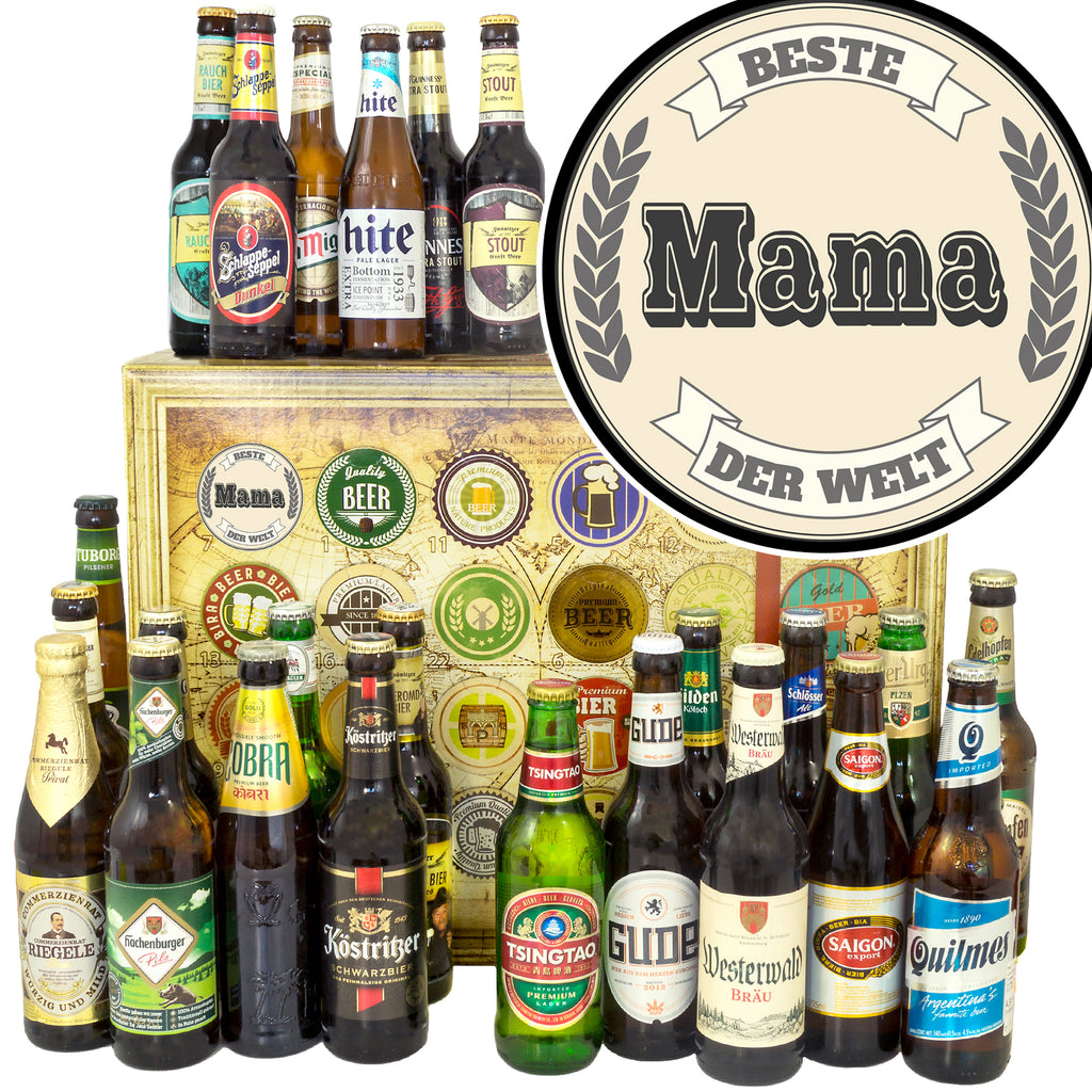 Beste Mama | 24x Bier International und Deutschland | Bierverkostung