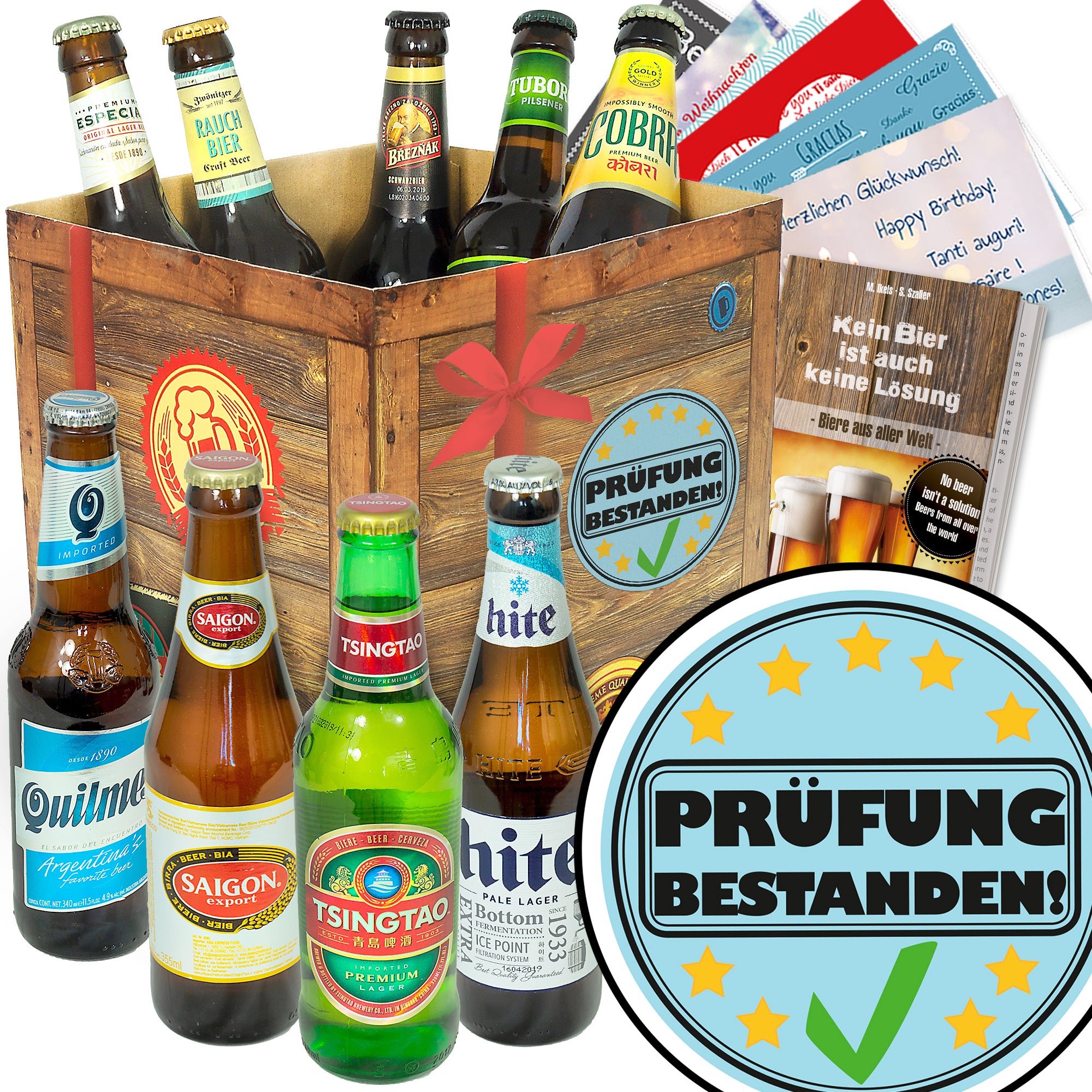 Bier Set | 9x Biere der Welt Geschenkbox