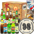 Geburtstag 98 | 12x Bier Deutschland und Welt | Geschenkset