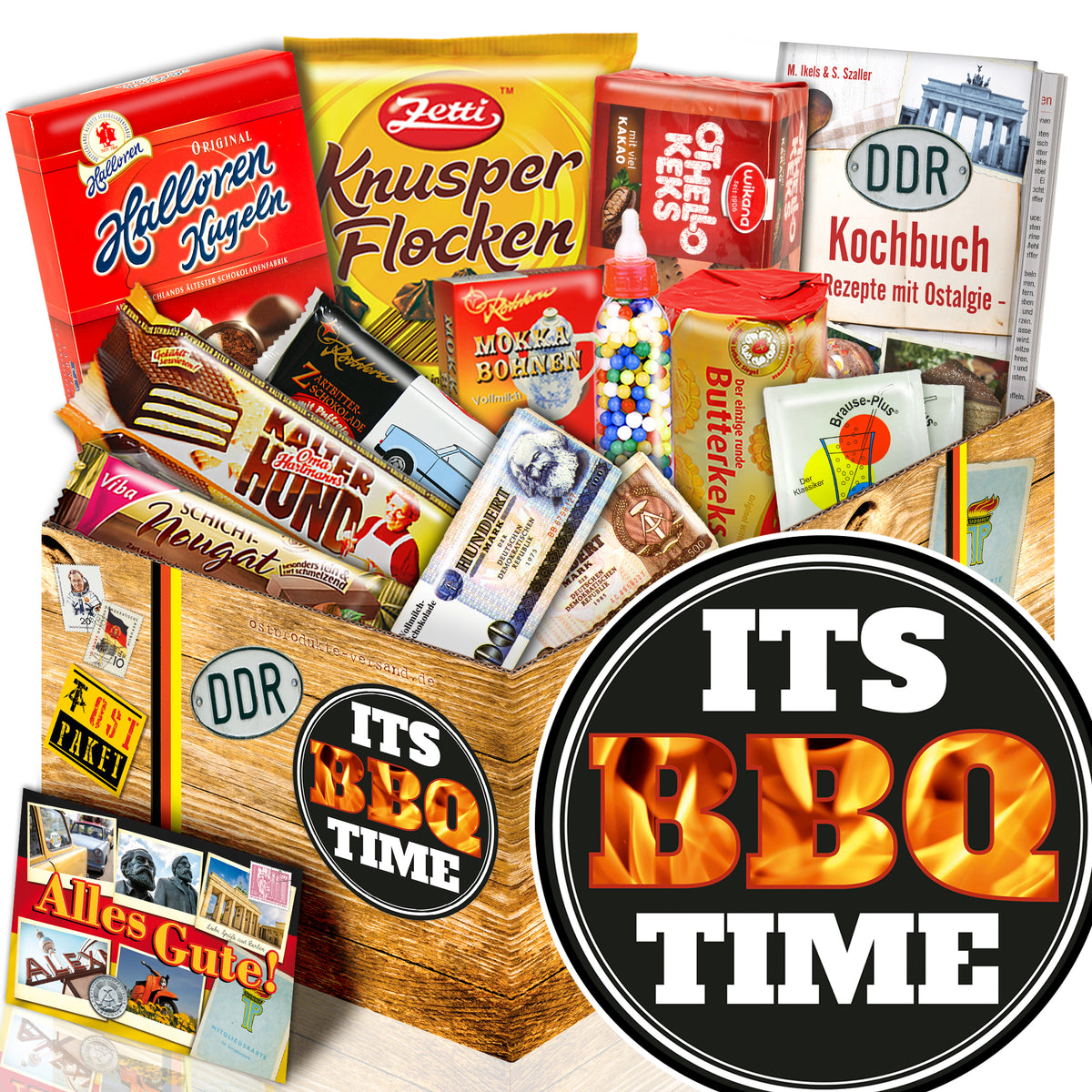 It's BBQ-time - Süßigkeiten Set DDR L