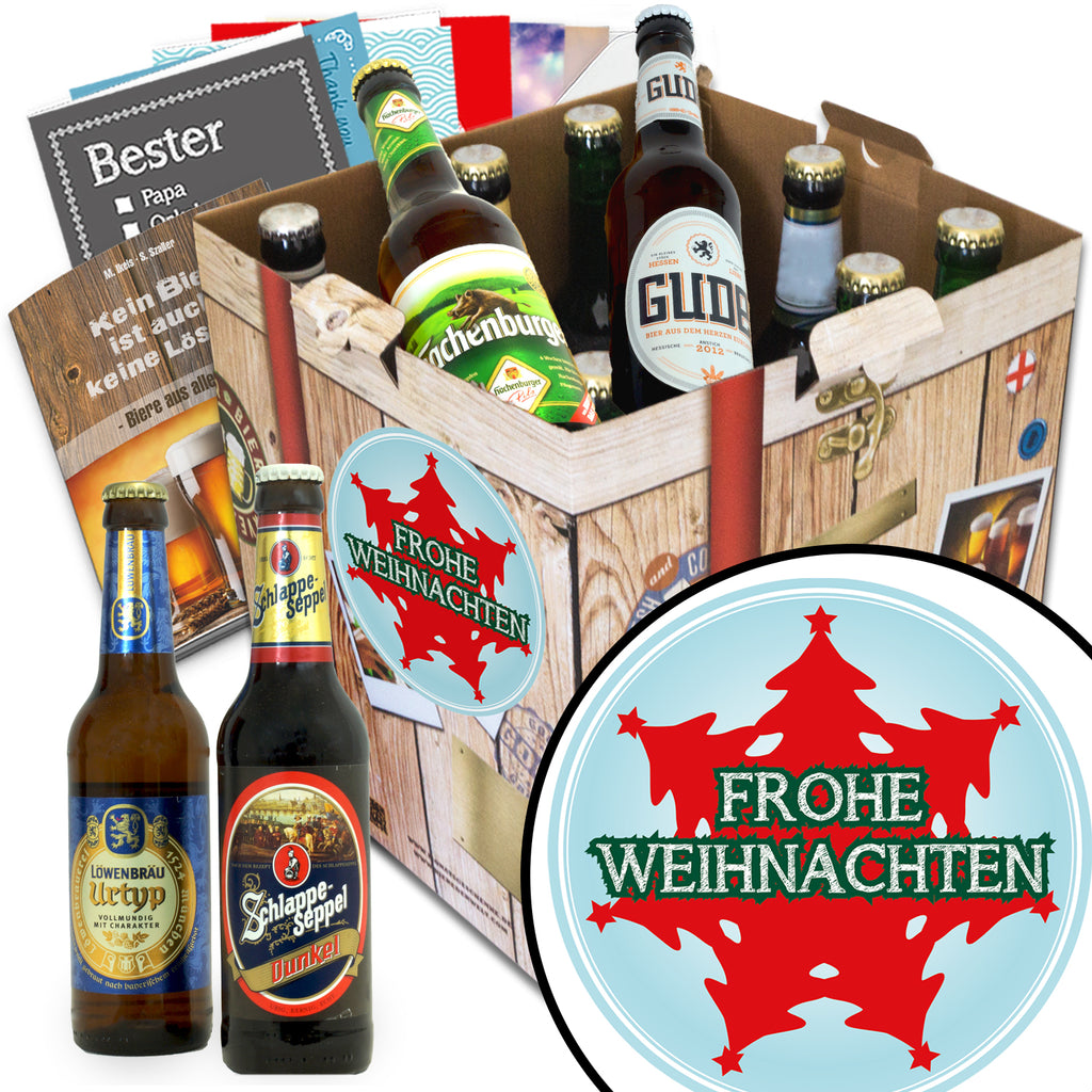 Weihnachtsbau | 9 Spezialitäten Bier Deutschlandreise | Probierpaket