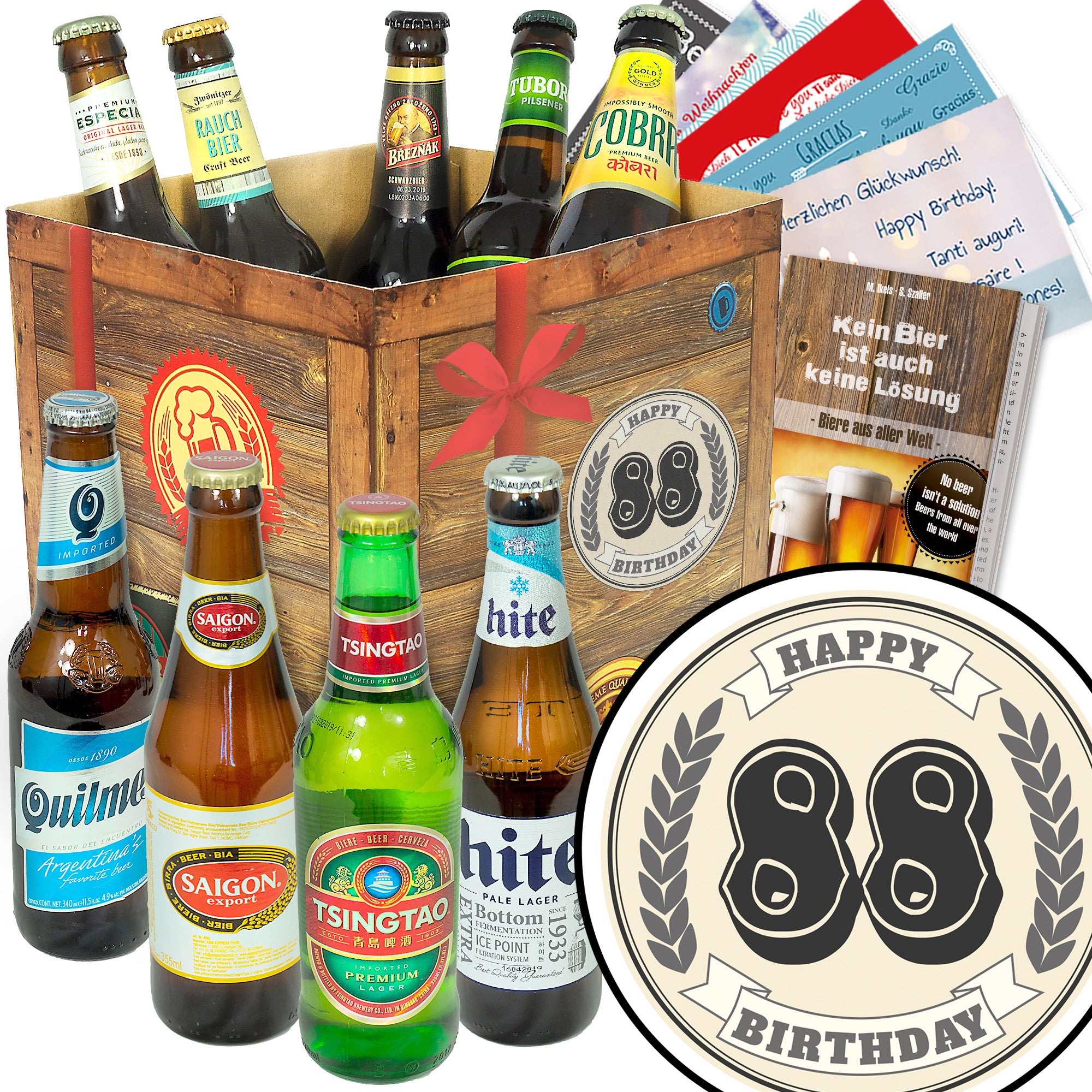 Bier Set | 9x Biere der Welt Geschenkbox
