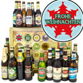Weihnachtsbaum | 24x Bier Bier International und Deutschland | Paket