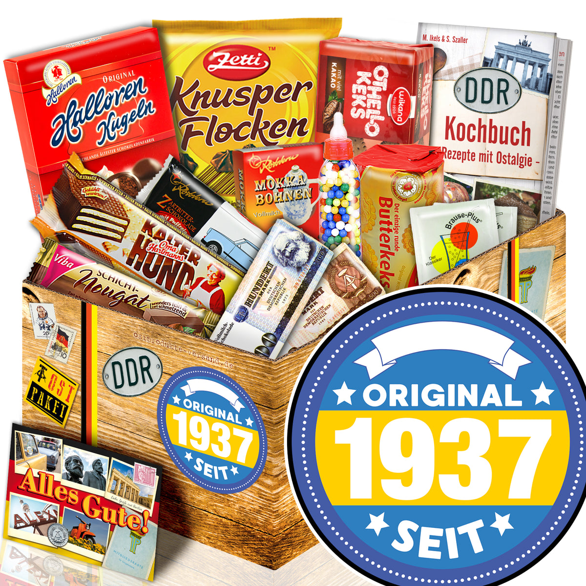 Original seit 1937 - Süßigkeiten Set DDR L