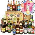 Hochzeitstag 17 | 24 Spezialitäten Biere der Welt | Paket - monatsgeschenke.de