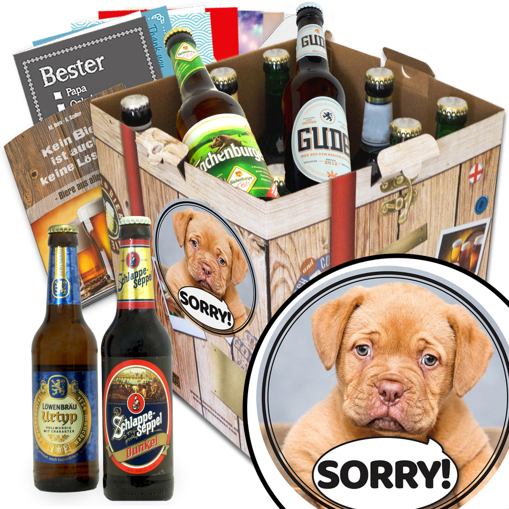 Sorry | 9 Flaschen Biere aus Deutschland | Paket
