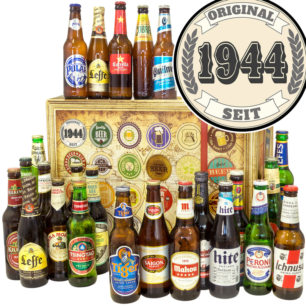 Original seit 1944 | 24x Biere der Welt | Probierpaket