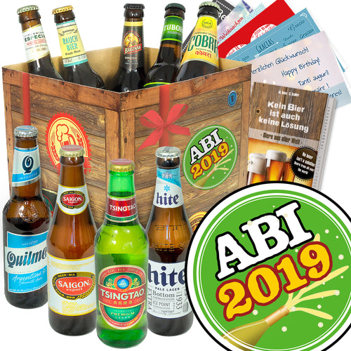 Bier Set | 9x Biere der Welt Geschenkbox