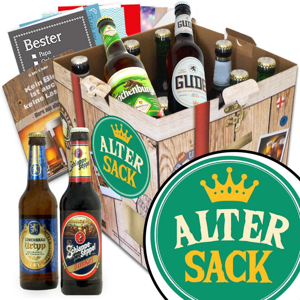 Alter Sack | 9 Biersorten Deutsche Biere | Bierbox