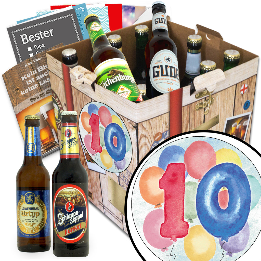 Jahrestag 10 | 9x Bier Deutschlandreise | Bierpaket