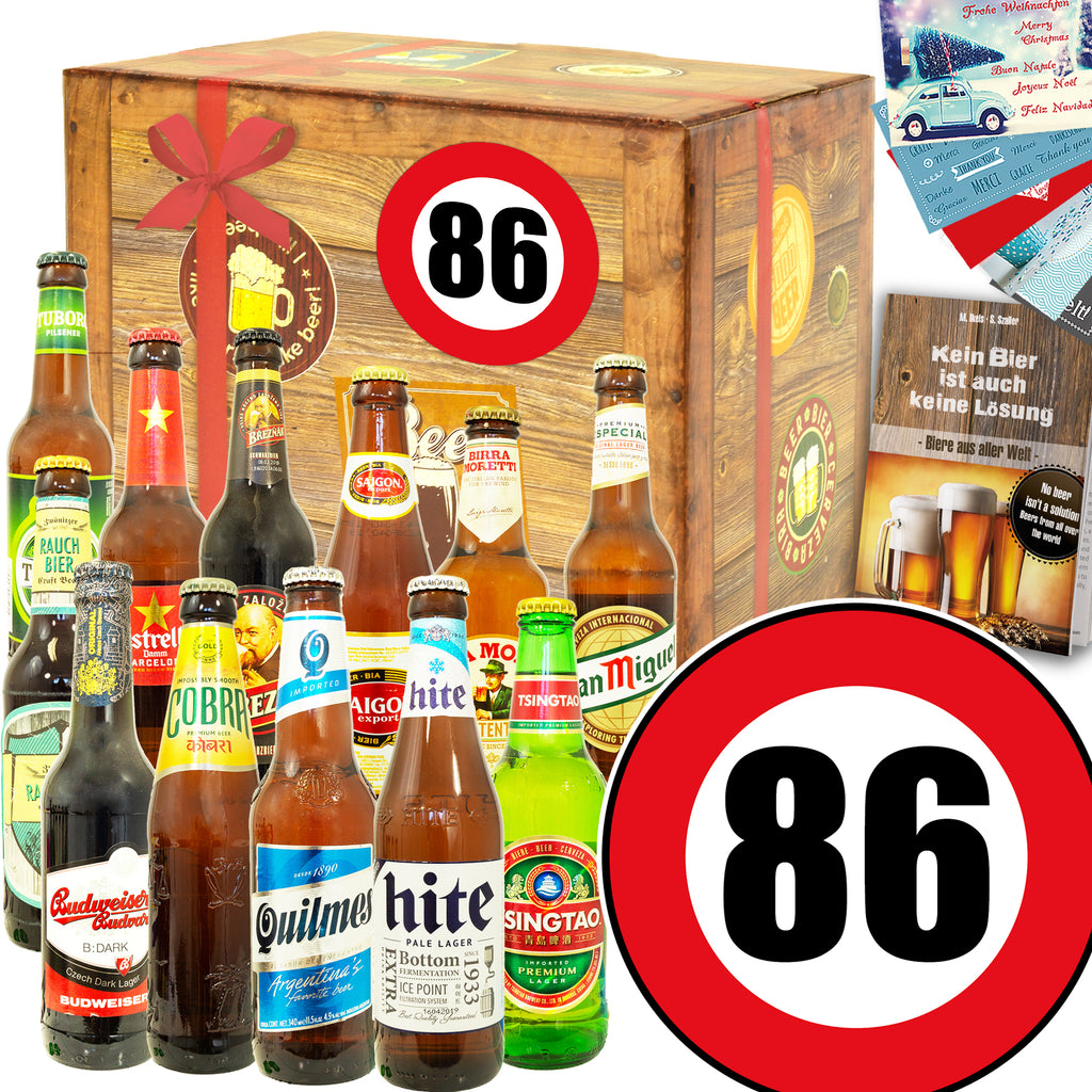 Zahl 86 | 12x Bier Weltreise | Bierverkostung