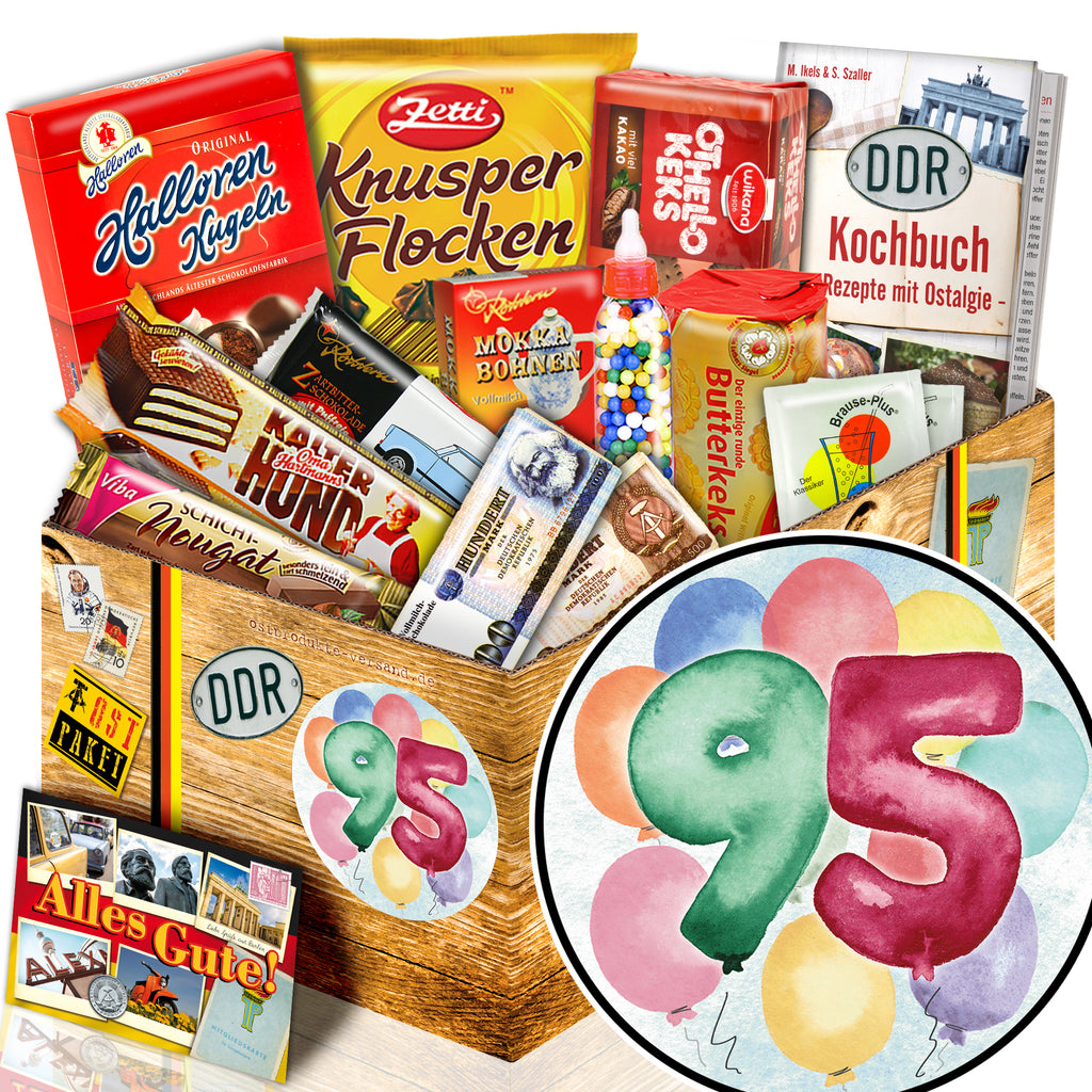 Zahl 95 - Süßigkeiten Set DDR L