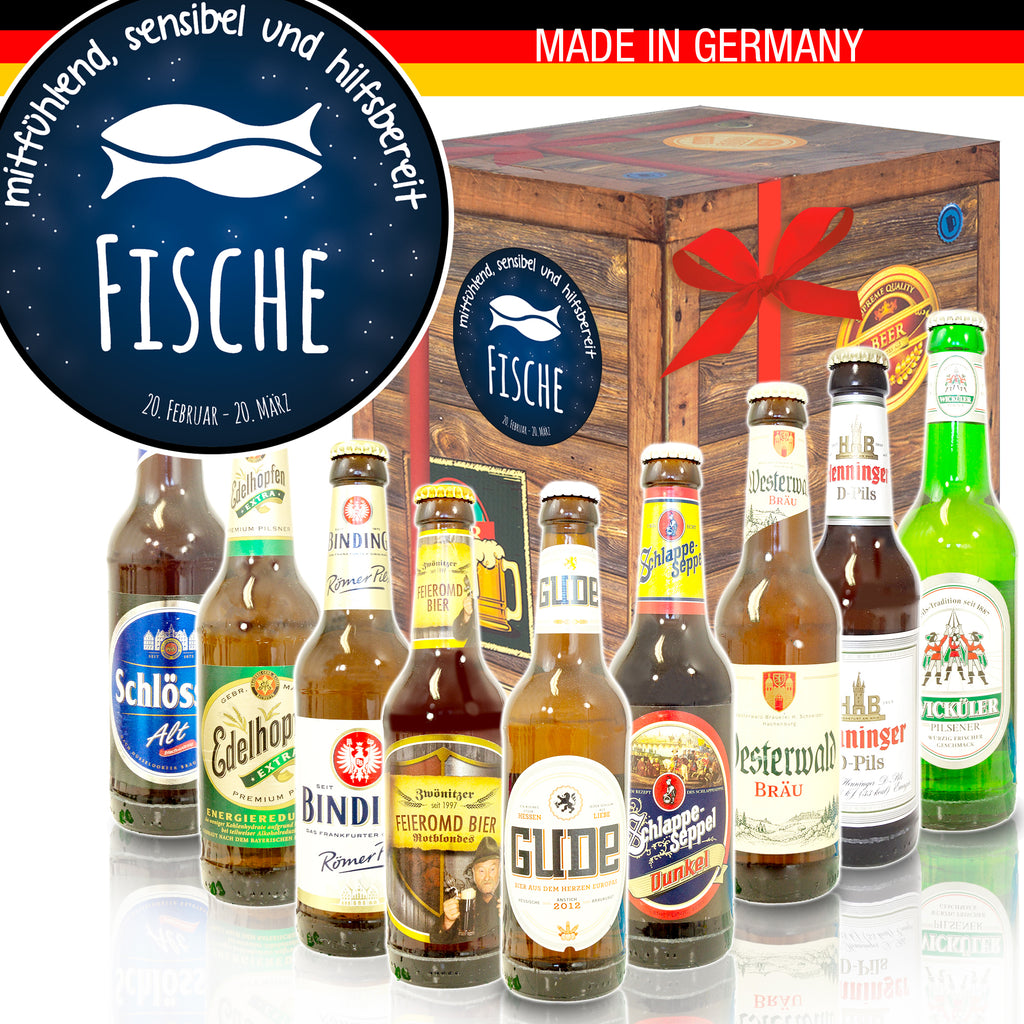 Sternzeichen Fische | 9 Biersorten Biere Deutschland | Biertasting