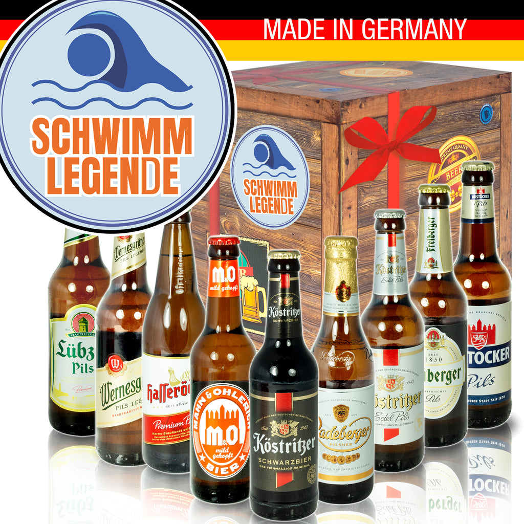 Schwimmenlegende | 9x Biere aus Ostdeutschland | Bierpaket