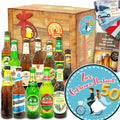 Zur Goldenen Hochzeit | 12 Biersorten Bier Deutschland und Welt | Geschenkbox