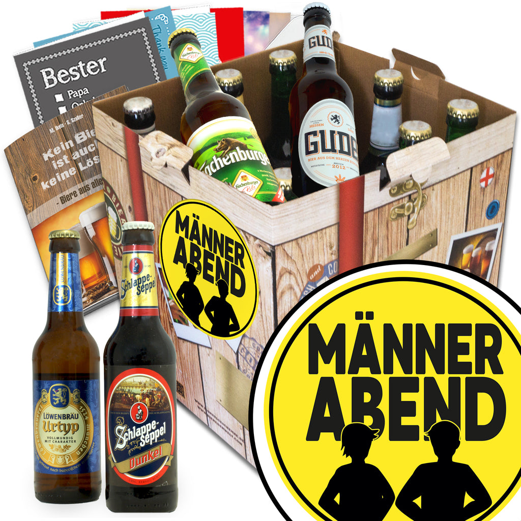 Männerabend | 9 Spezialitäten Deutsche Biere | Präsent