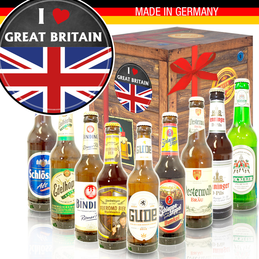 I love Great Britain | 9x Biere aus Deutschland | Biertasting