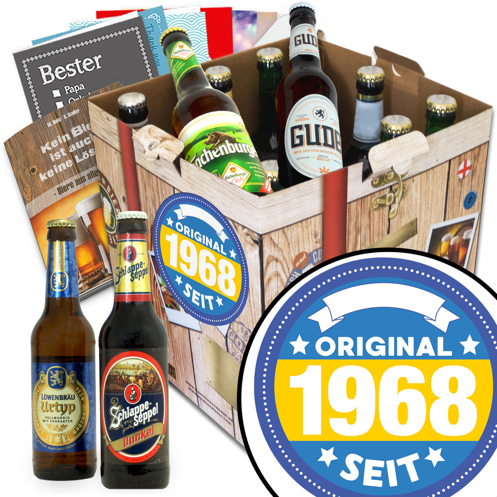 Original seit 1968 | 9 Spezialitäten Deutsche Biere | Bierpaket