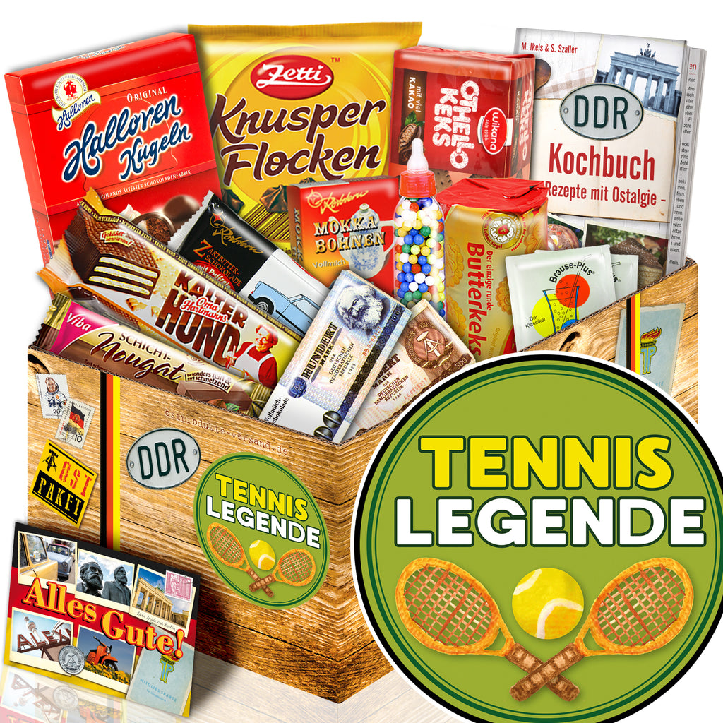 Tennis Legende - Süßigkeiten Set DDR L