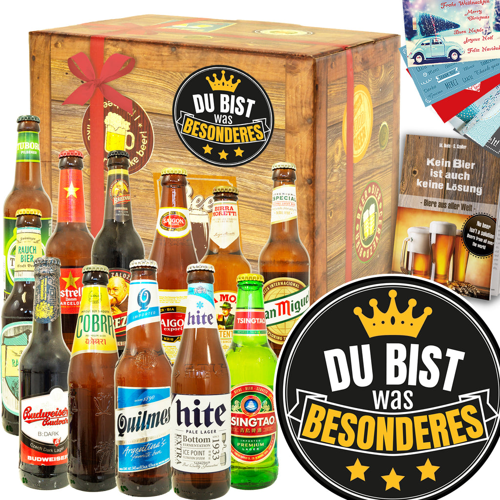 Du bist was Besonderes | 12x Bierweltreise | Box