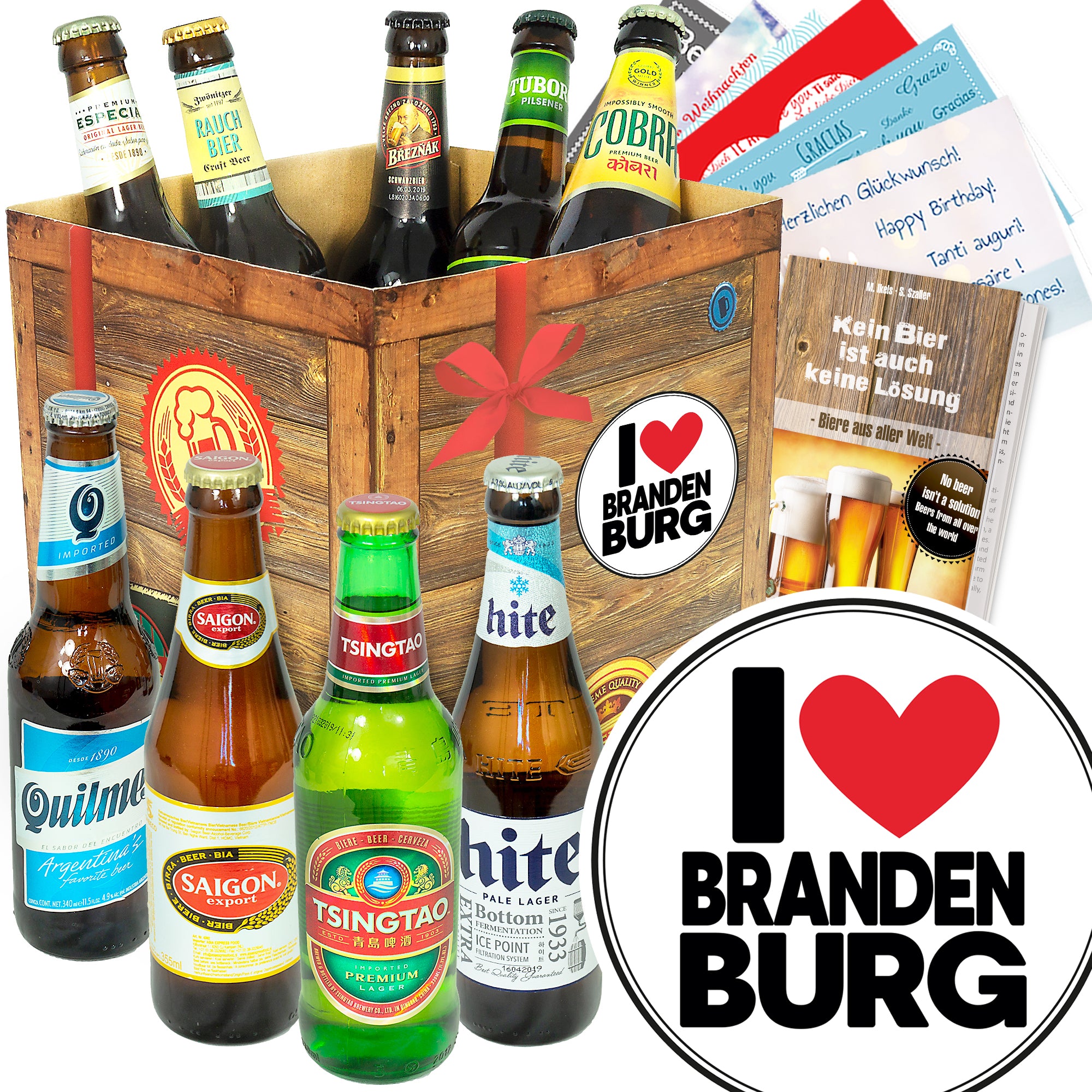 Bier Set | 9x Biere der Welt Geschenkbox