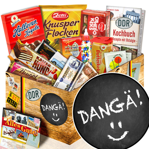 Dangä! - Süßigkeiten Set DDR L - monatsgeschenke.de