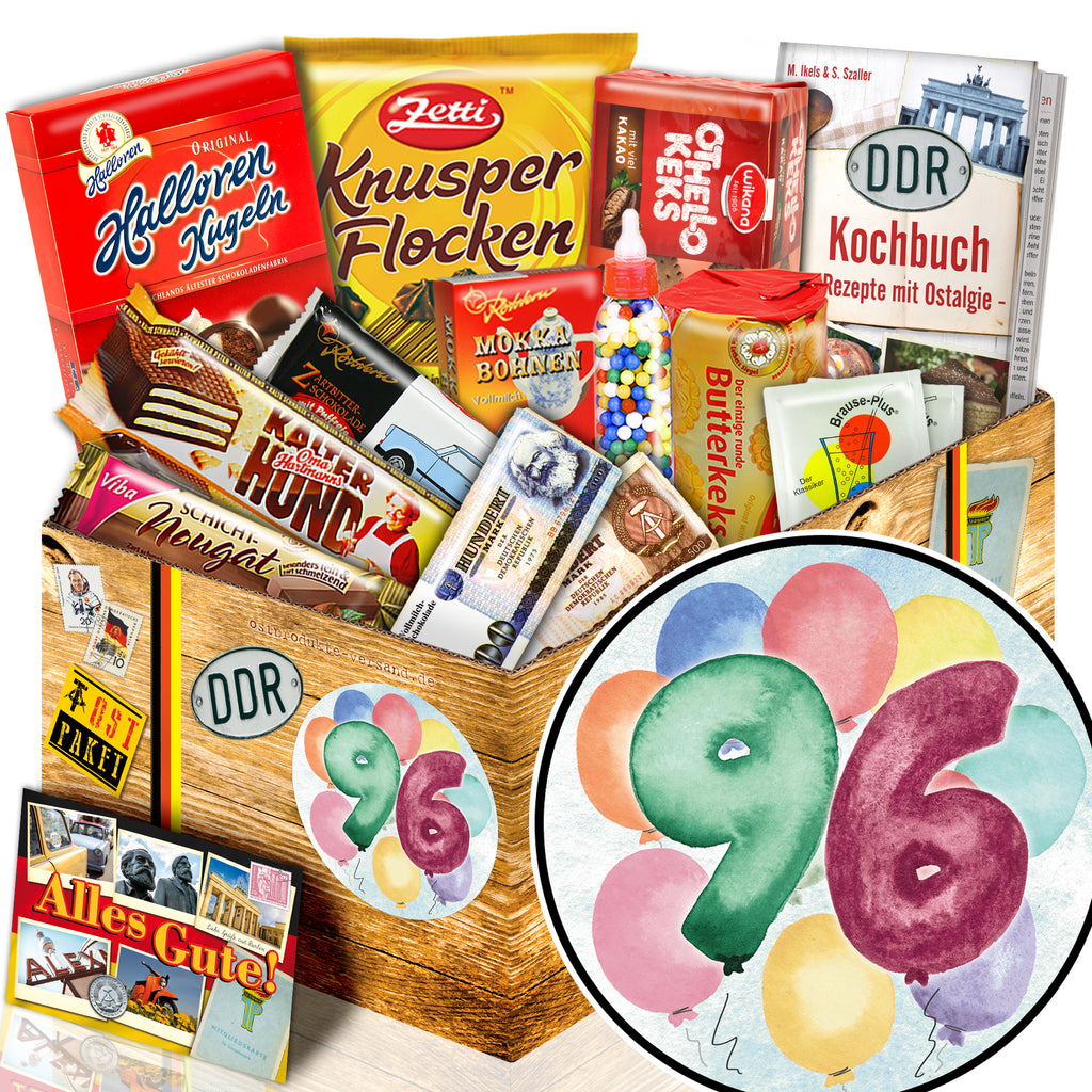 Zahl 96 - Süßigkeiten Set DDR L
