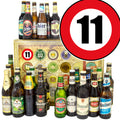 Zahl 11 | 24 Spezialitäten Bier International und Deutschland | Bier Geschenk