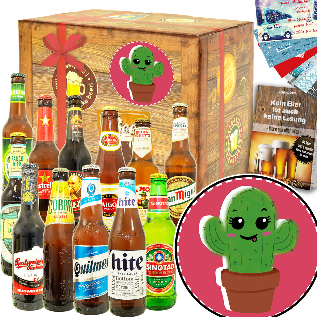 Kaktus | 12 Biersorten Biere der Welt | Geschenkkorb