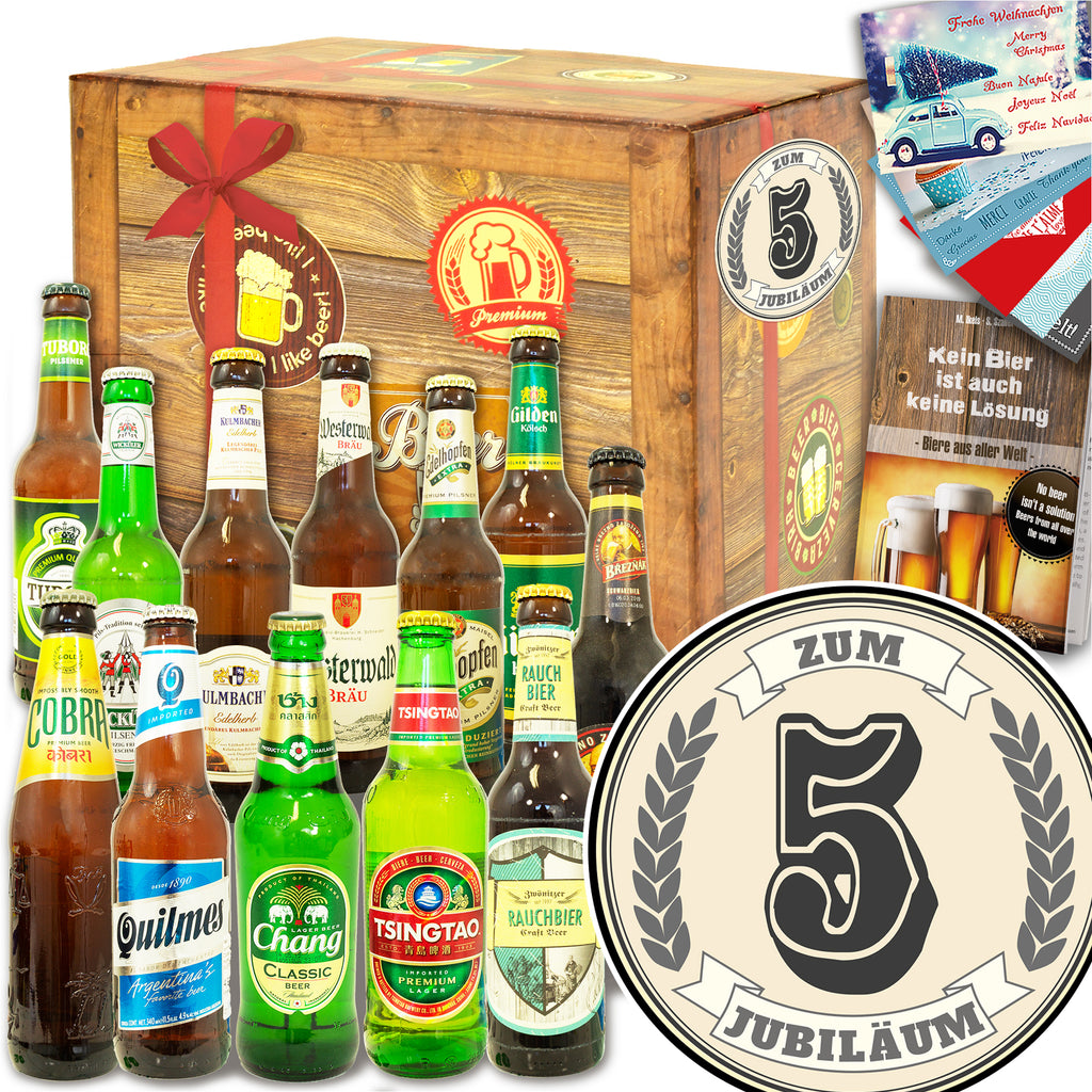 Zum 5. Jubiläum | 12 Biersorten Bier International und DE | Bierverkostung