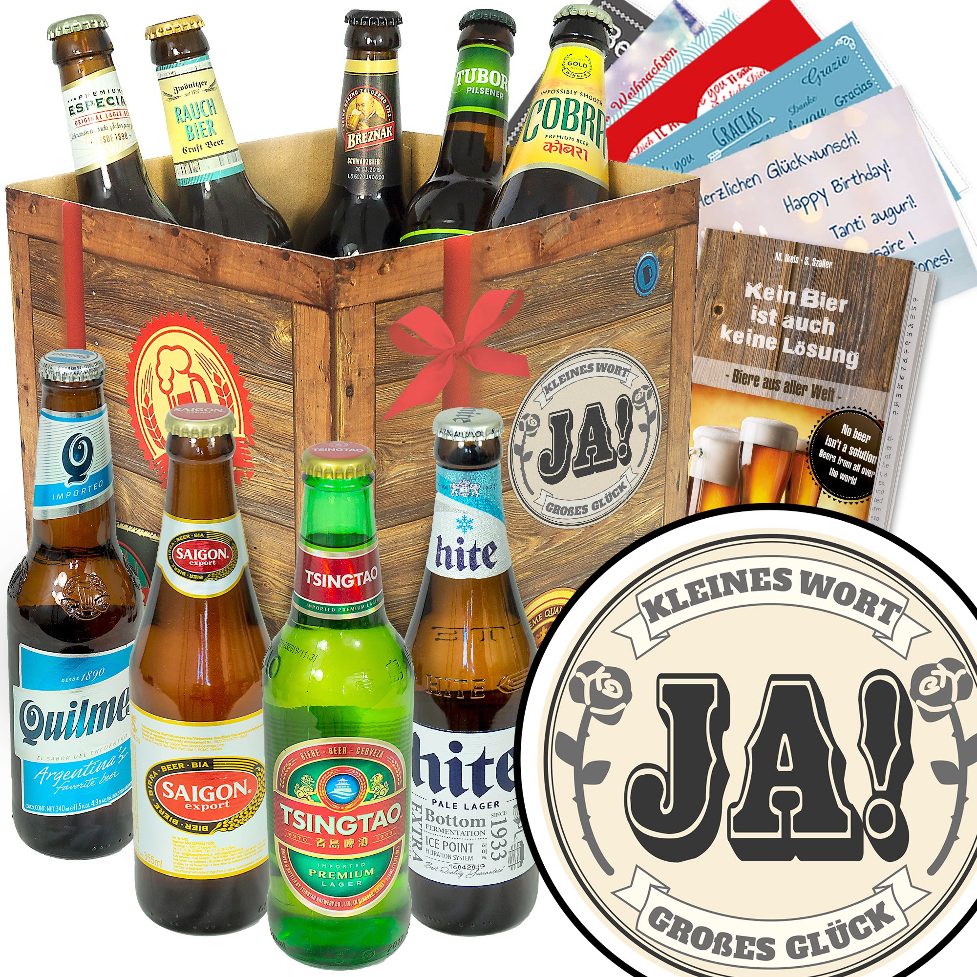 Bier Set | 9x Biere der Welt Geschenkbox