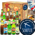 Sternzeichen Schütze | 12 Spezialitäten Bier aus der Welt und Deutschland | Geschenk Set