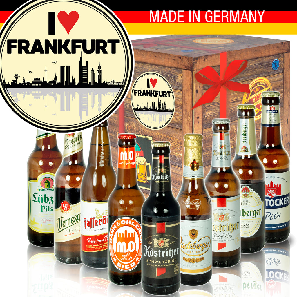 I love Frankfurt | 9x Bier Biere Ostdeutsch | Bierverkostung