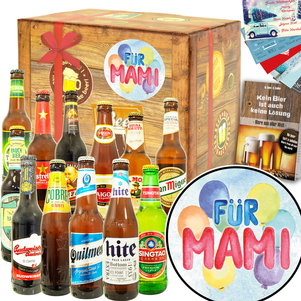 Für Mami | 12 Spezialitäten Bier Weltreise | Geschenkpaket