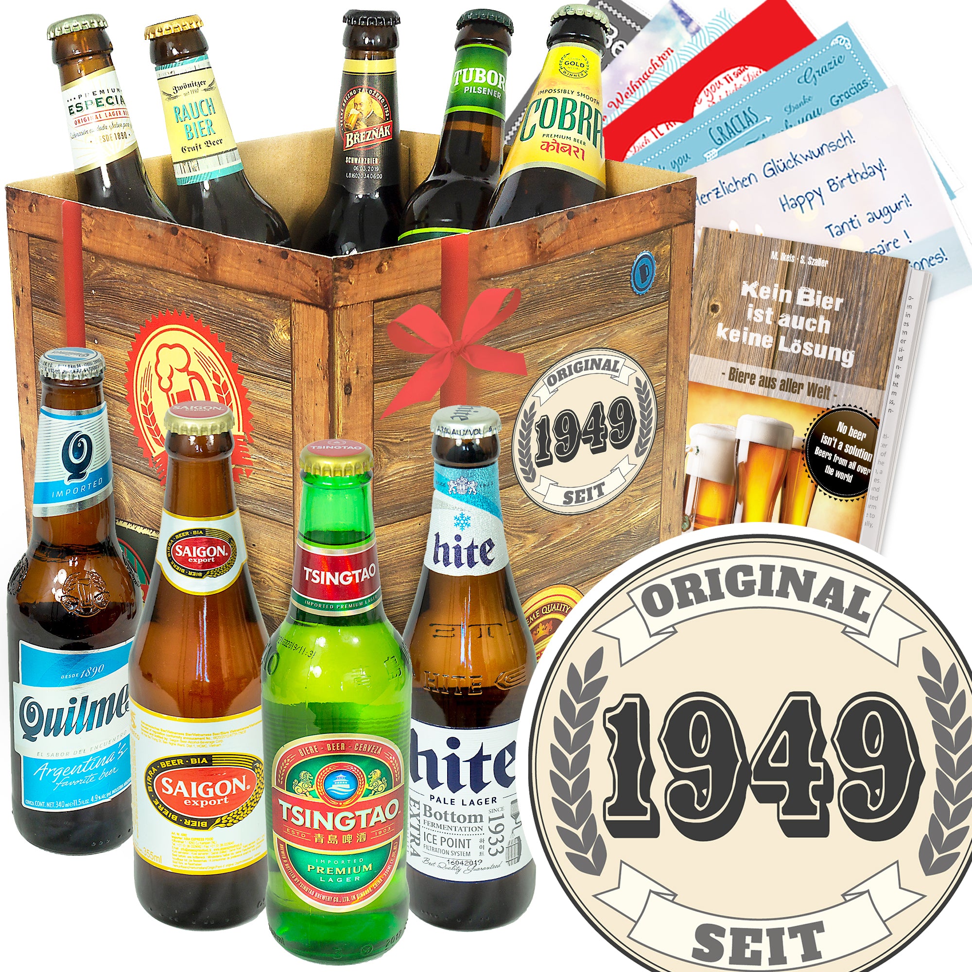 Bier Set | 9x Biere der Welt Geschenkbox