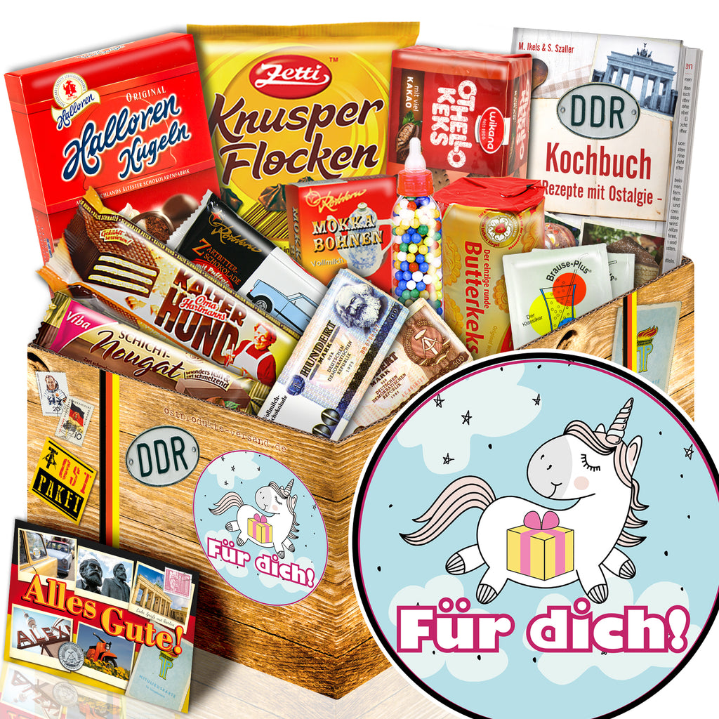 Für Dich - Süßigkeiten Set DDR L - monatsgeschenke.de