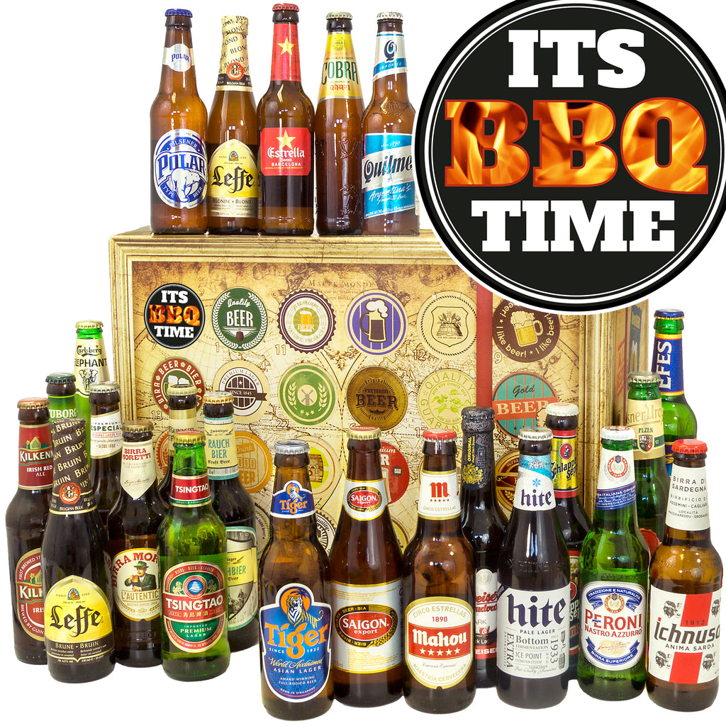 It's BBQ-time | 24 Spezialitäten Biere der Welt Exoten | Bierverkostung
