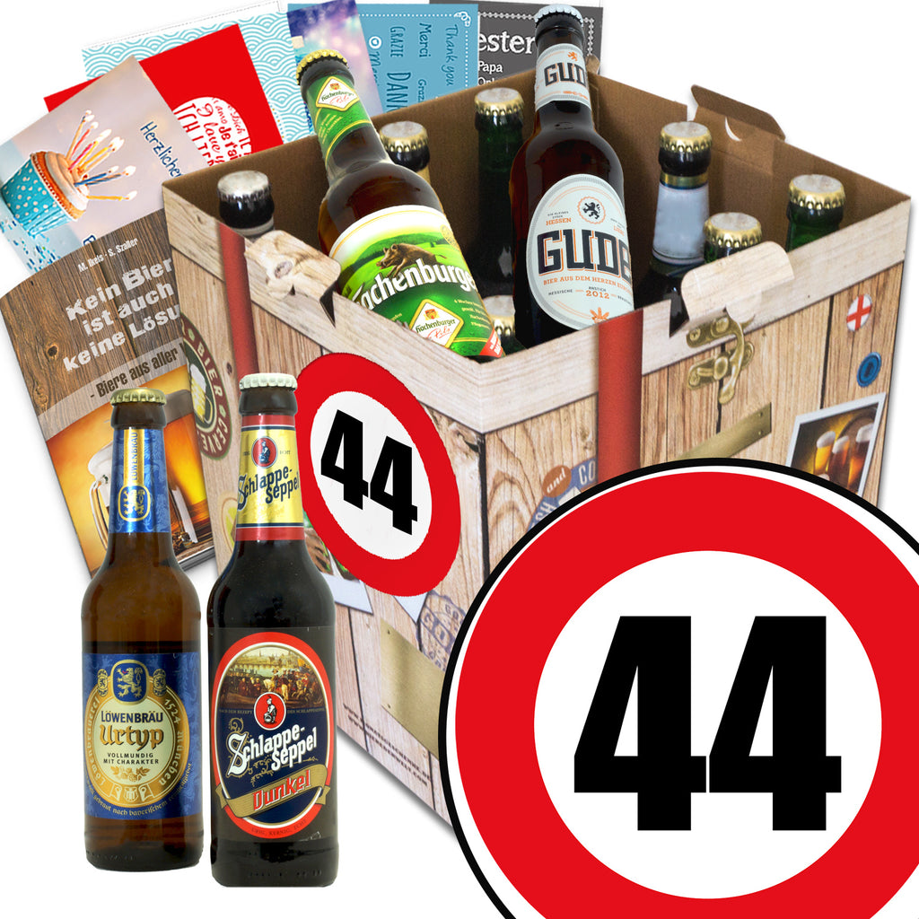 Zahl 44 | 9 Spezialitäten Bier Deutschlandreise | Präsent
