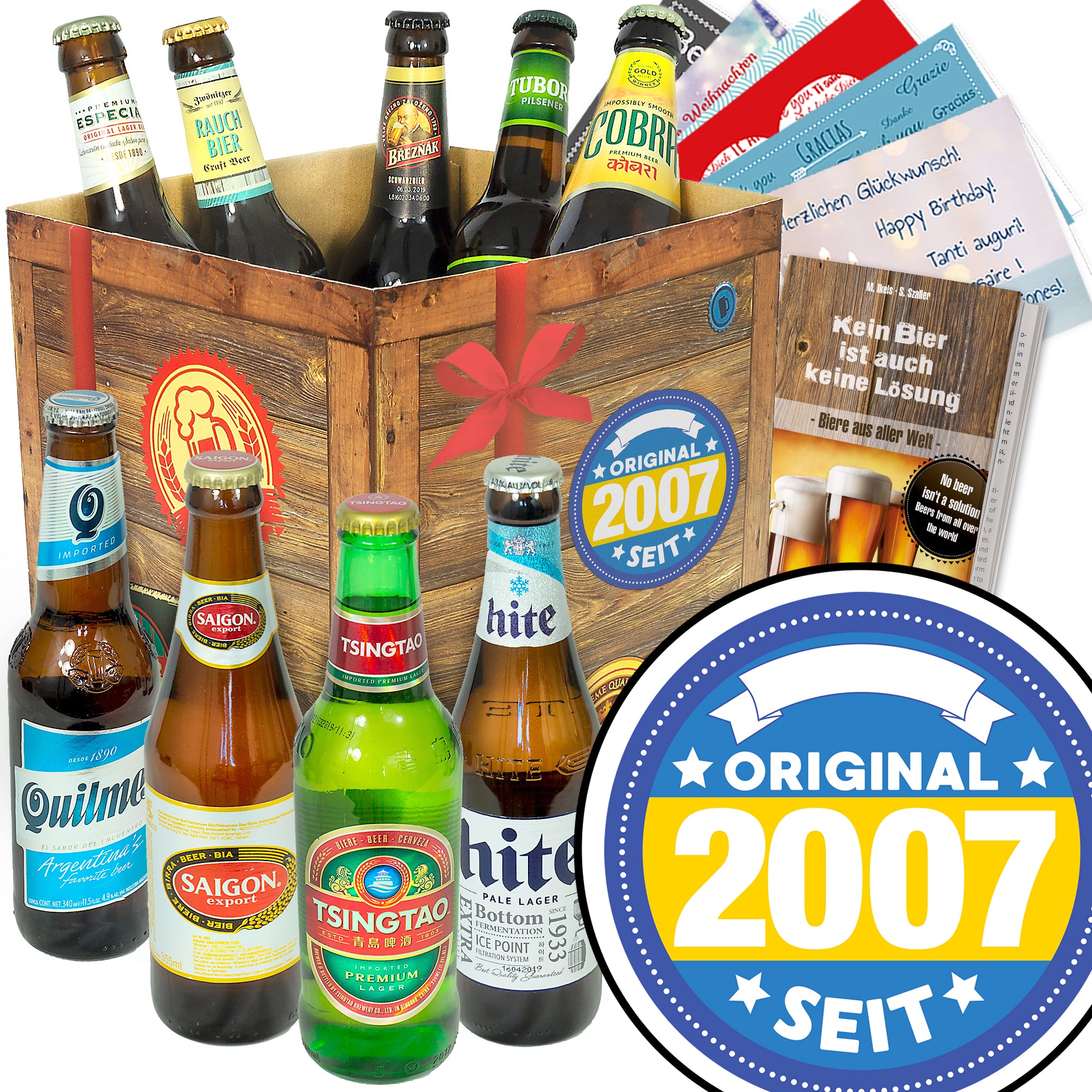 Bier Set | 9x Biere der Welt Geschenkbox