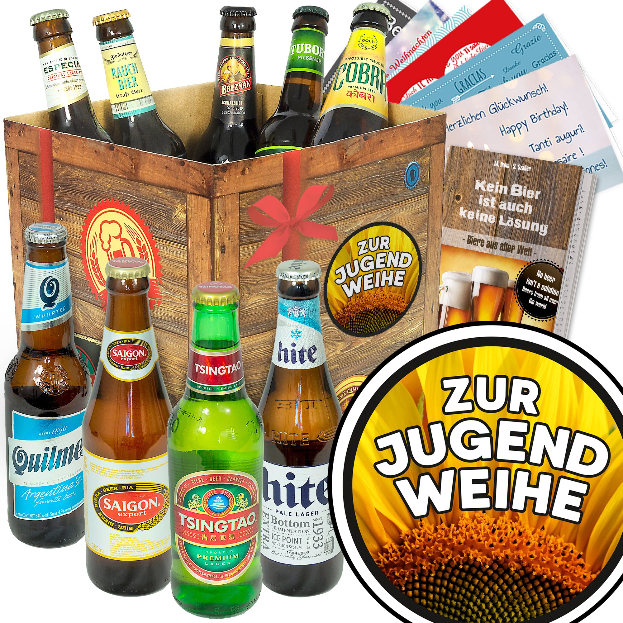 Bier Set | 9x Biere der Welt Geschenkbox