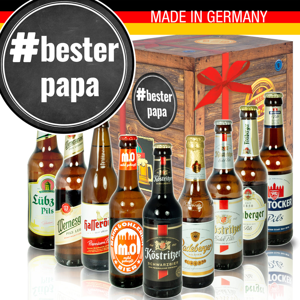 #BesterPapa | 9 Biersorten Biere aus Ostdeutschland | Bierbox