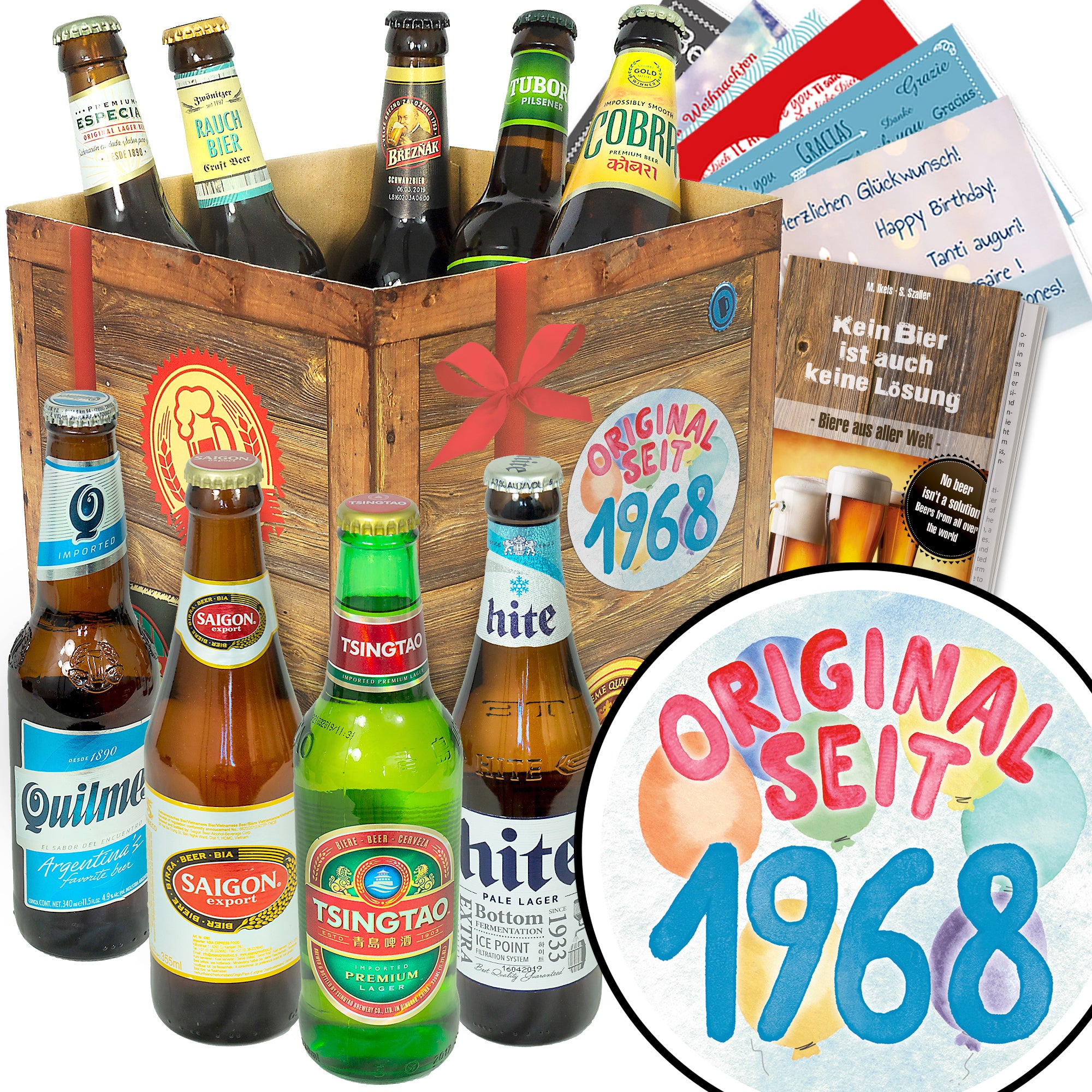 Bier Set | 9x Biere der Welt Geschenkbox