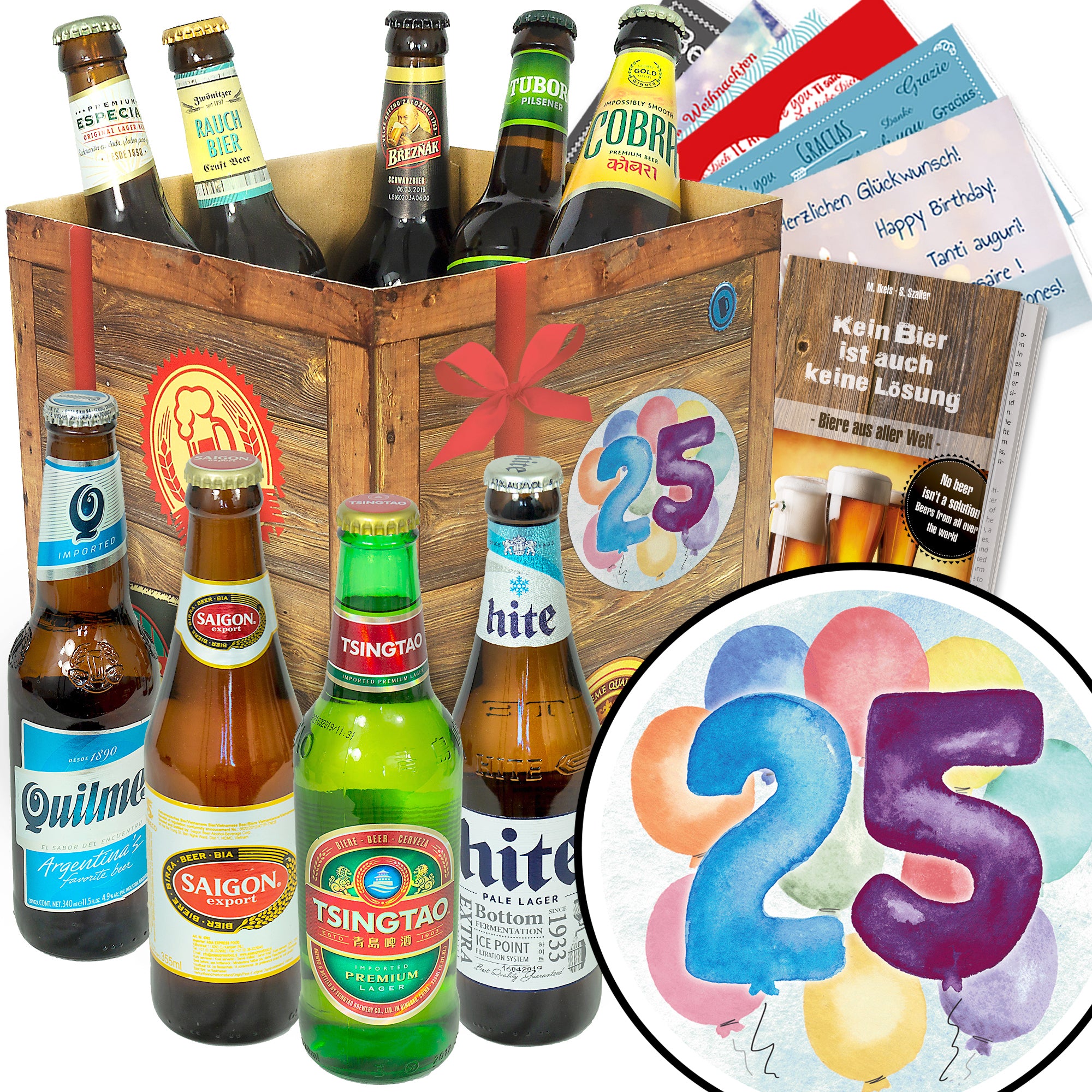 Bier Set | 9x Biere der Welt Geschenkbox