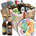 Geburtstag 93 | 9 Flaschen Biere aus Deutschland | Bierset