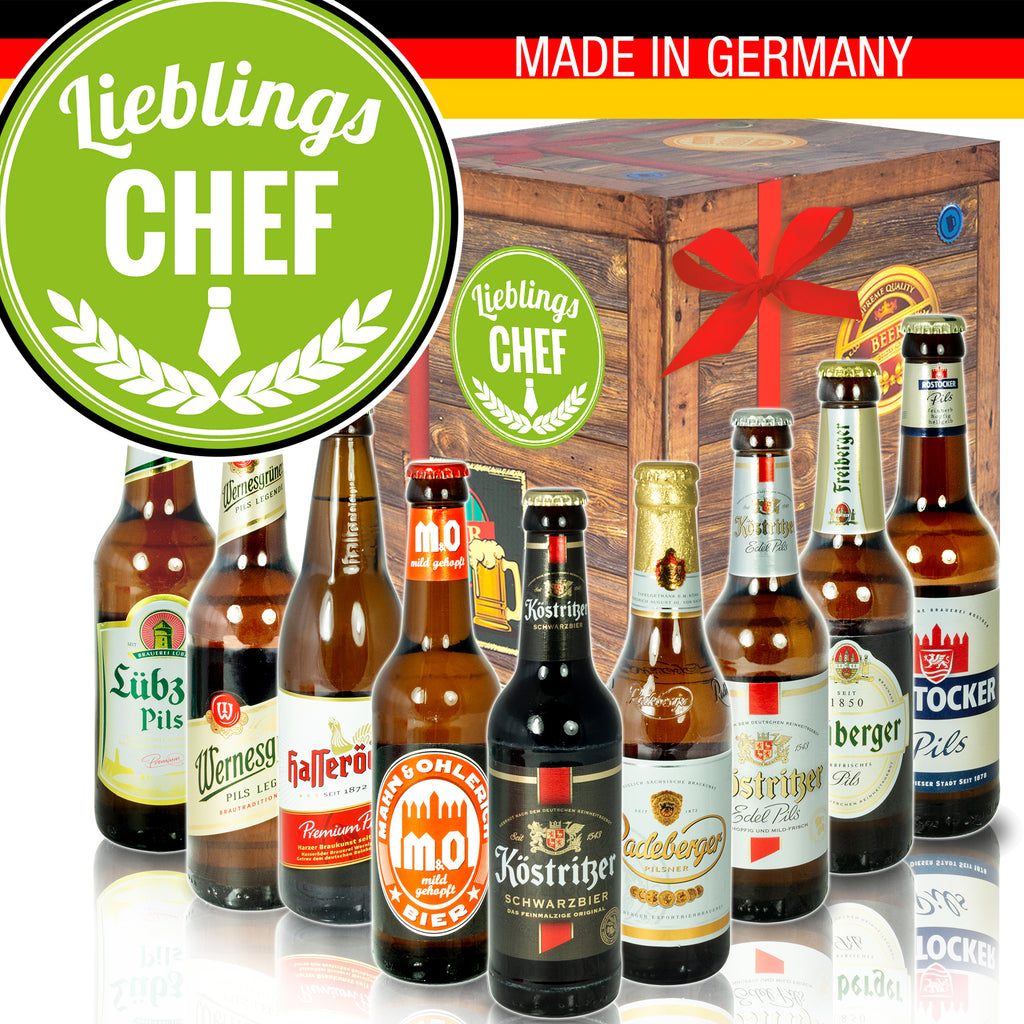 Lieblings-Chef | 9 Biersorten Biere Ostdeutsch | Bierverkostung